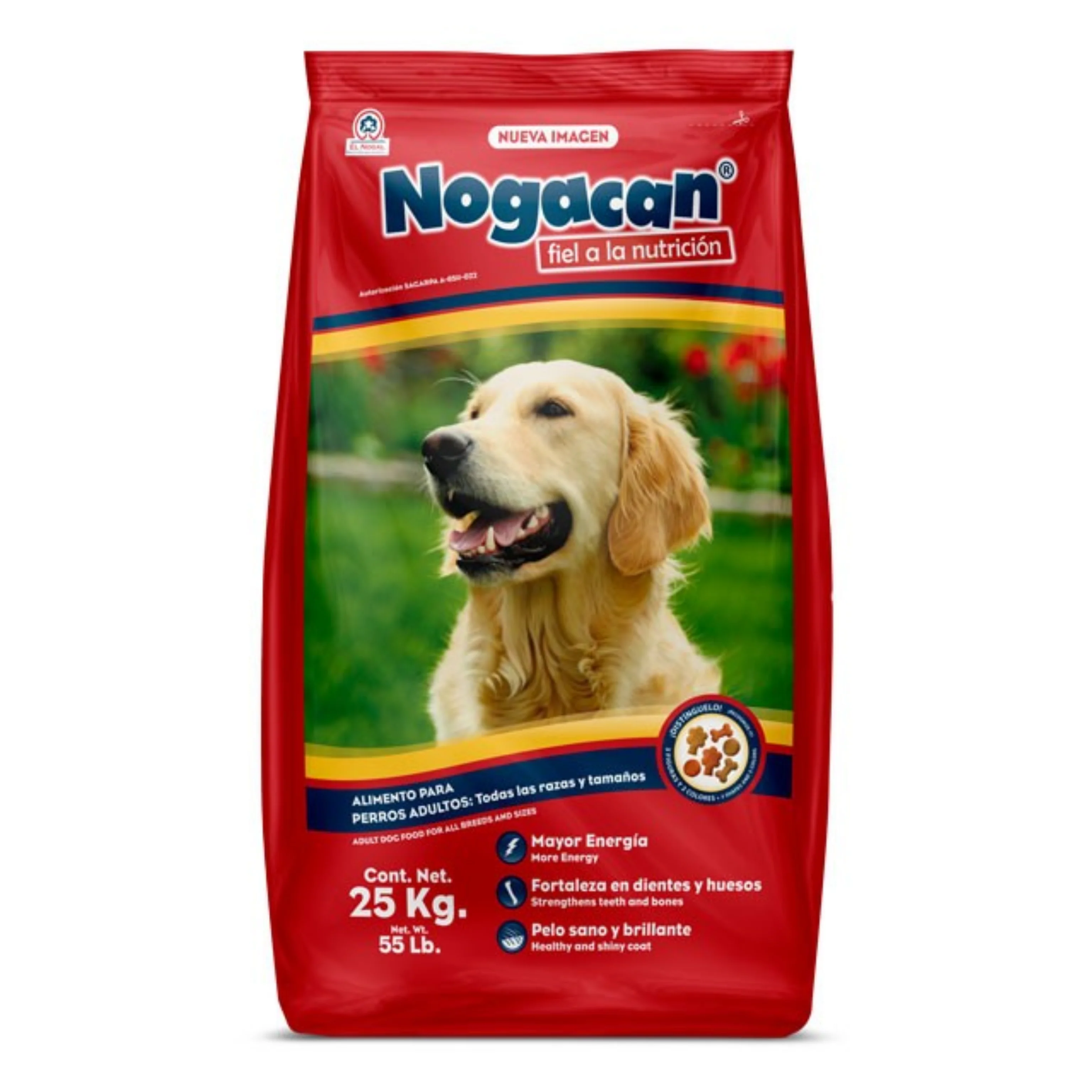 Alimento Nogacan Adulto 25kg